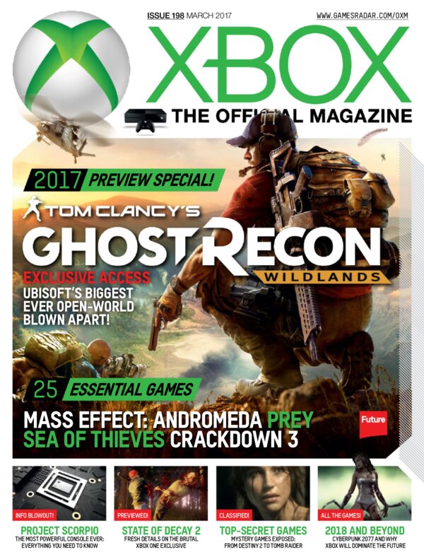 Official Xbox Magazine US   Issue 198 (March 2017) cover